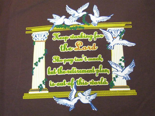 6 Pc Christian Religious print T-shirts Rel-3